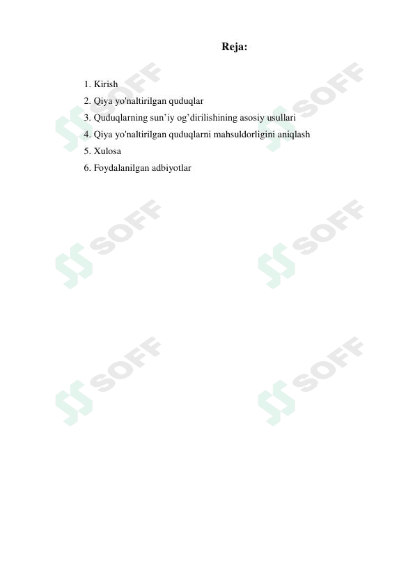 Qiya yo'nalitirlgan quduqlarning mahsuldorligini aniqlash