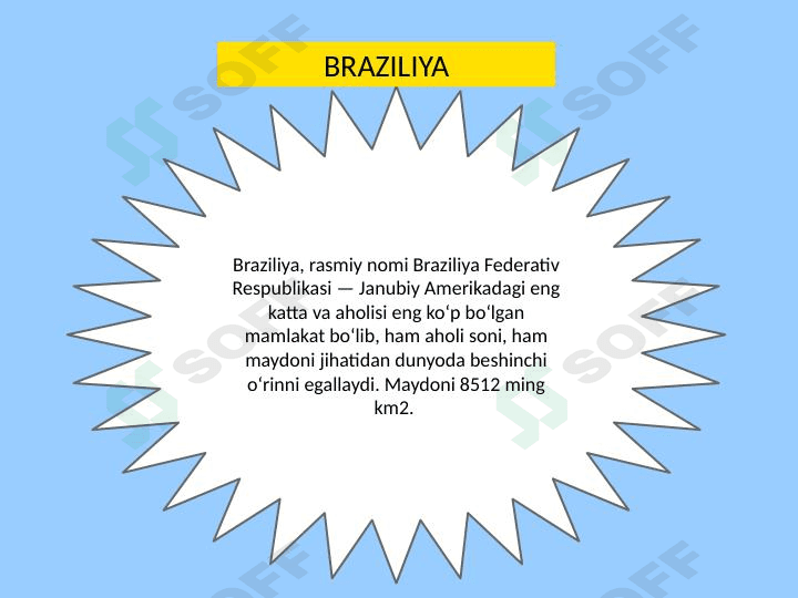 Braziliya Davlati va Iqtisodiyoti haqida