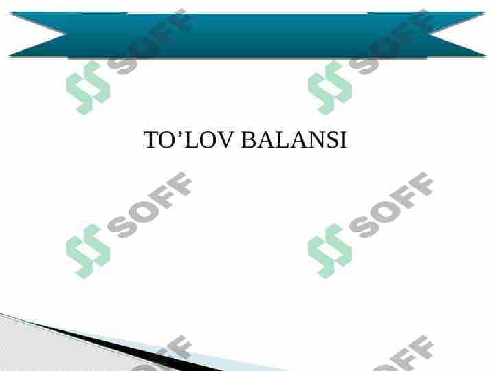 To'lov balansi