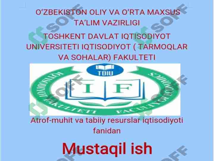 Ekotizim xizmatlarining holati