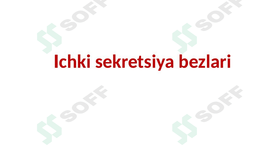 Endokrin sistemasi