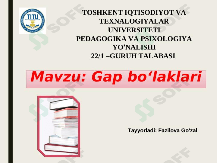 Gap bo'laklari