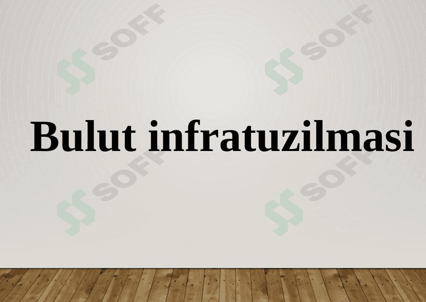 Bulut infratuzilmasi