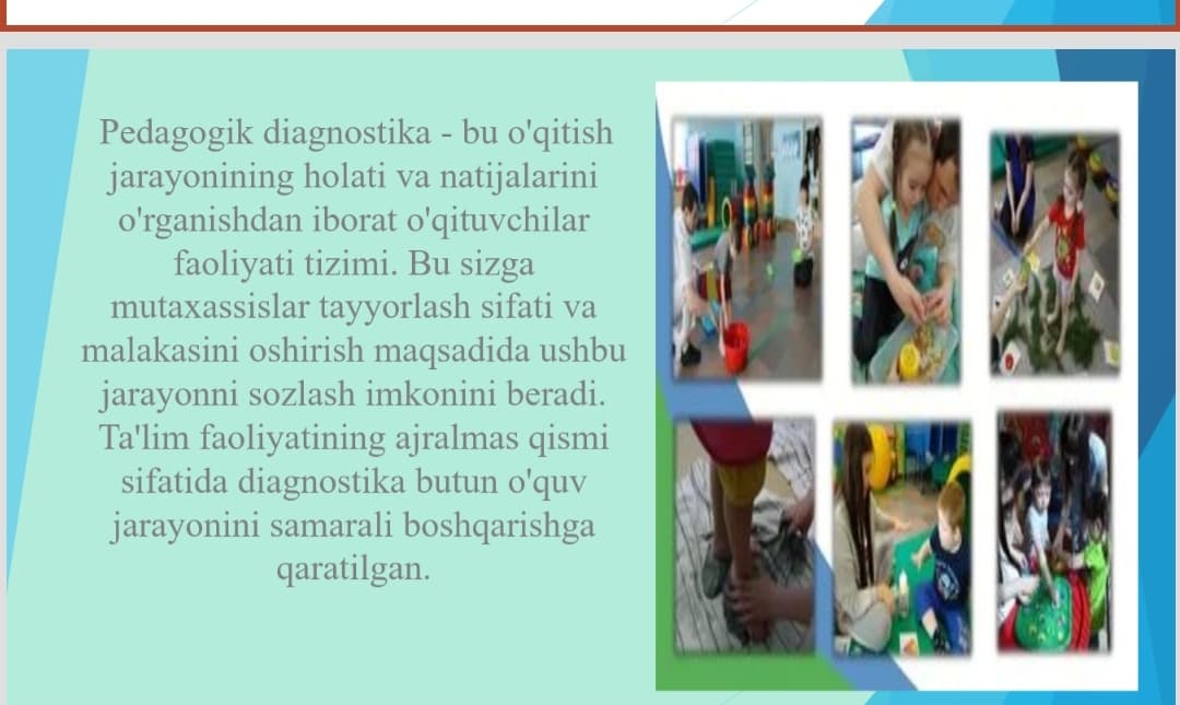 Pedagogik diagnostika va diagnoslash