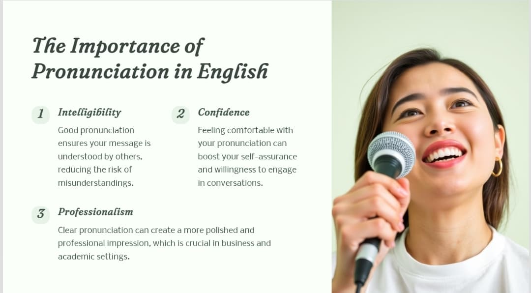 Pronunciation: The Building Blocks of Clear Communication