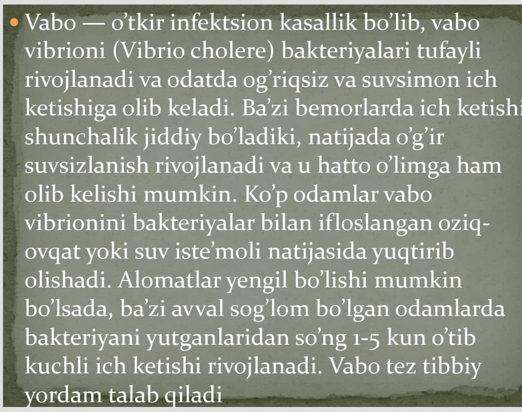 Ichak infeksiyasi