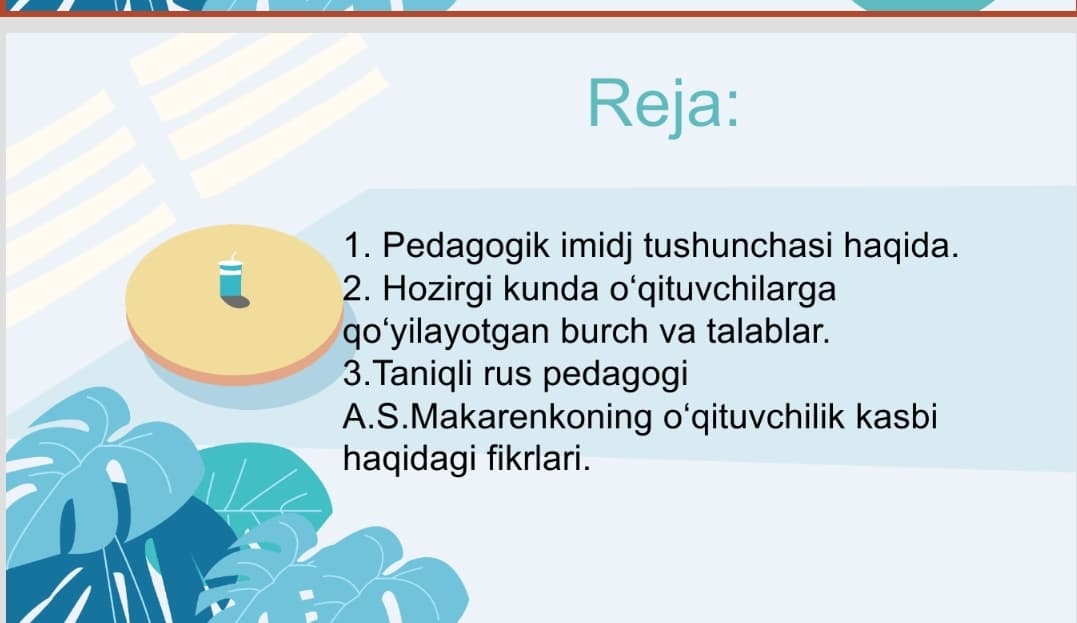 Zamonaviy pedagogning imidji