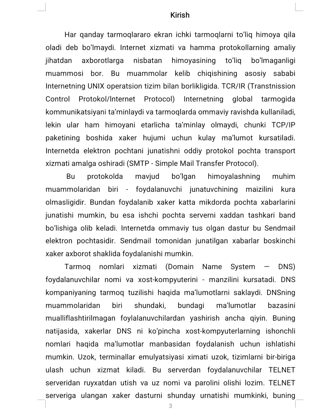 Biror tarmoqlararo ekran vositasini (masalan, ZoneAlarm) o‘rnatish va sozlash.
