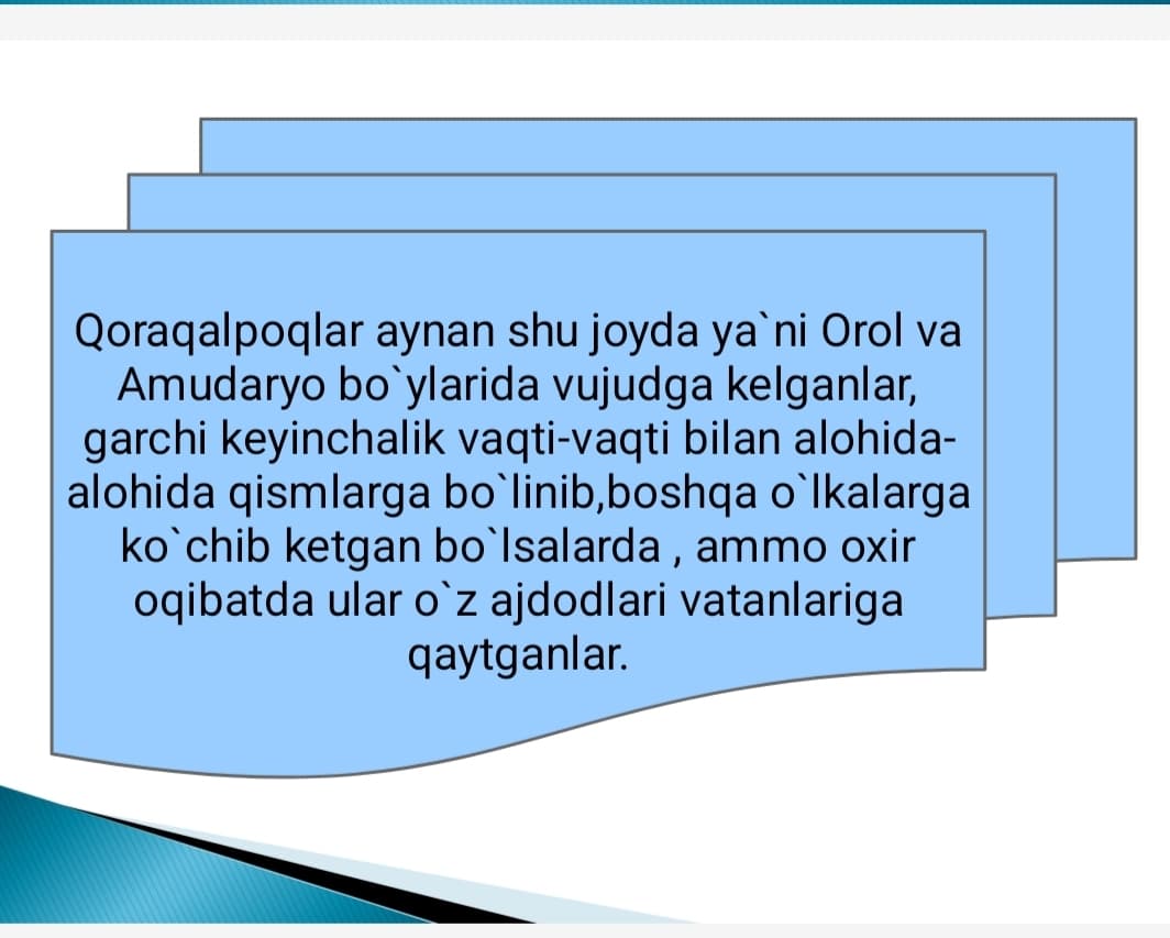 Qoraqalpoq xalqining etnegenezi