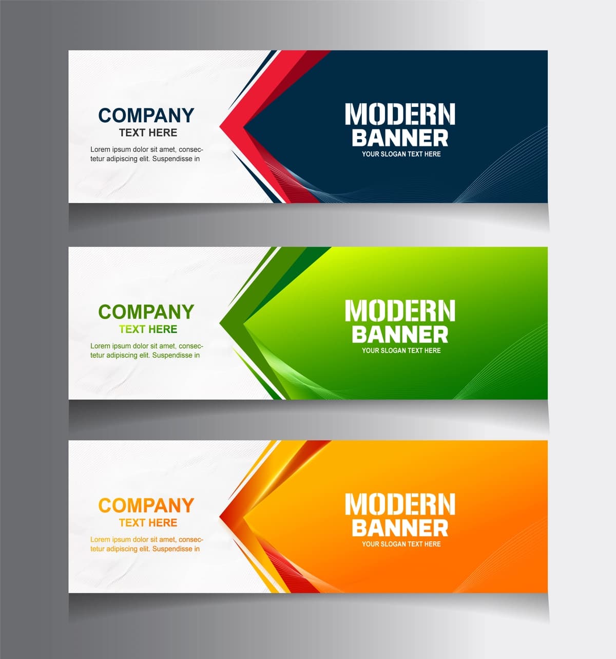 Zamonaviy banner dizayn shablon veb-reklama | Modern banner design template web advertising