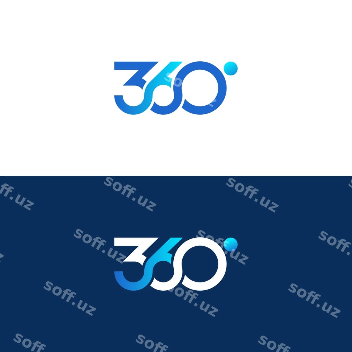 360 daraja ko'rinish logo dizayni | 360 degree view logo design