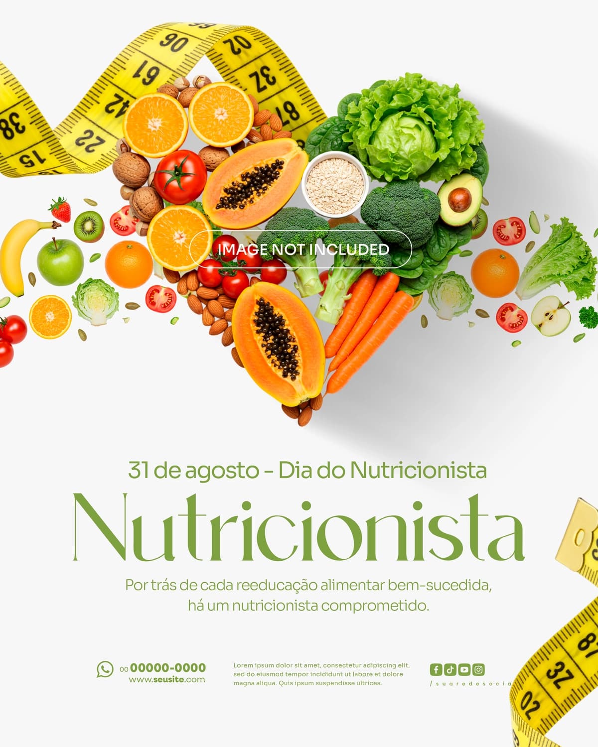 Oziqlanish bo'yicha mutaxassis kunini sog'lom ovqatlar bilan muvozanatli ovqatlanish bilan nishonlang | Celebrate nutritionist day with healthy foods balanced diet