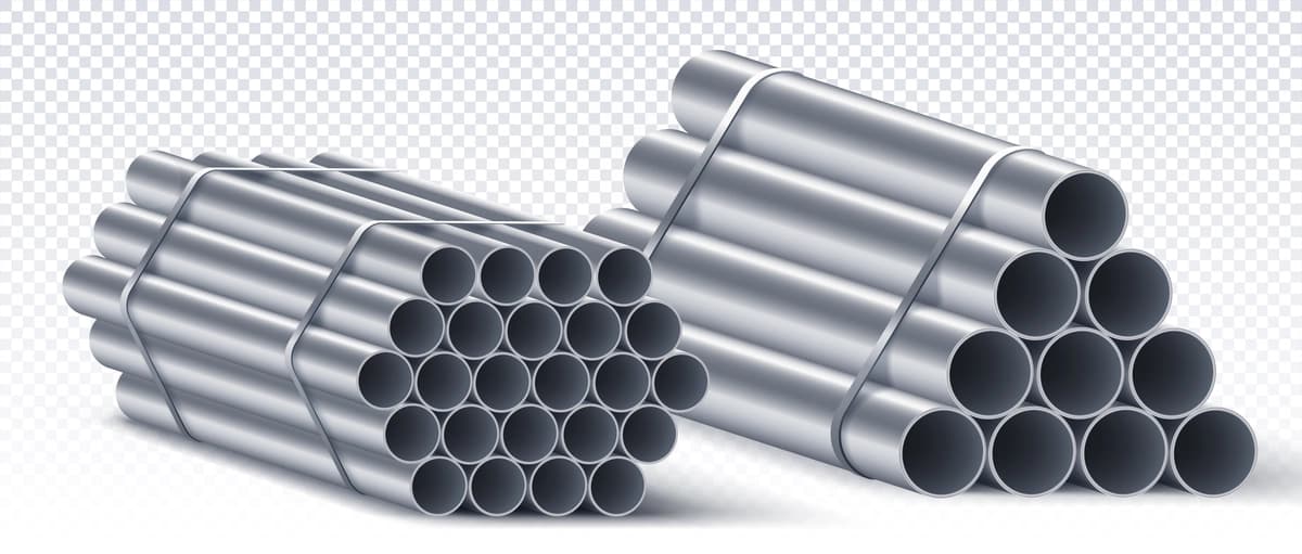 Stack po'lat quvurlar nusxa kosmos tushunchasi uskunalar qurilish ta'mirlash | Stack steel pipes copy space concept equipment construction repair