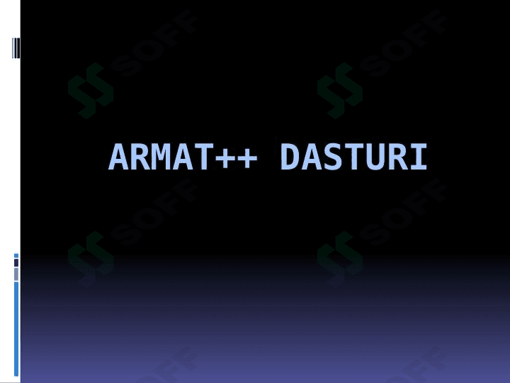 ARMAT++ dasturi