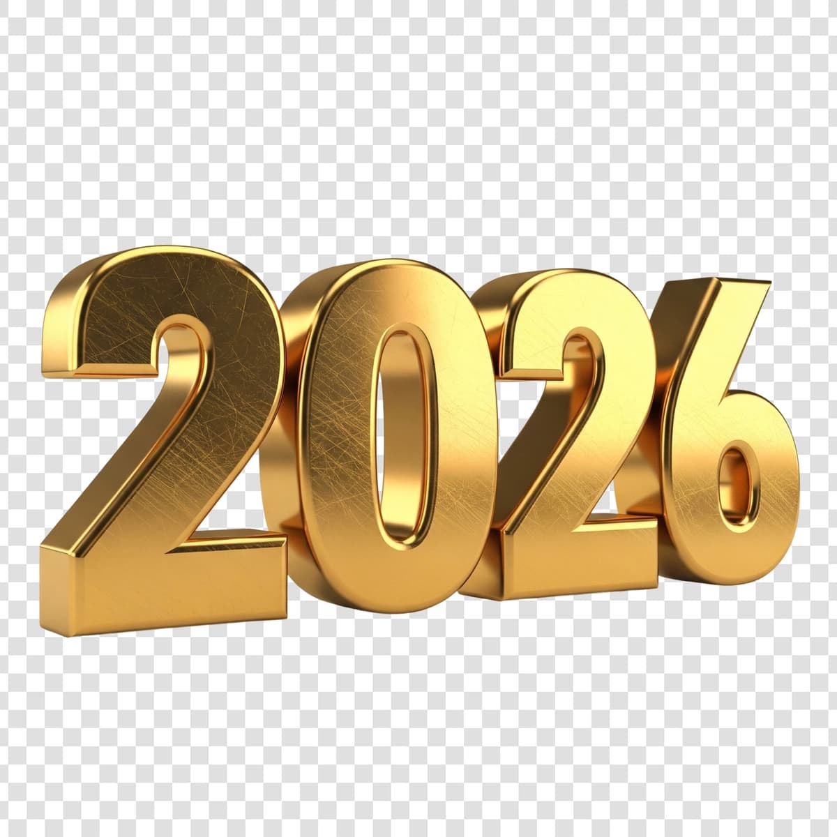 Oltin 2026 yaltiroq metall raqamli yil kelajakdagi oltin teksturasi | Golden 2026 shiny metallic numeral year future gold texture