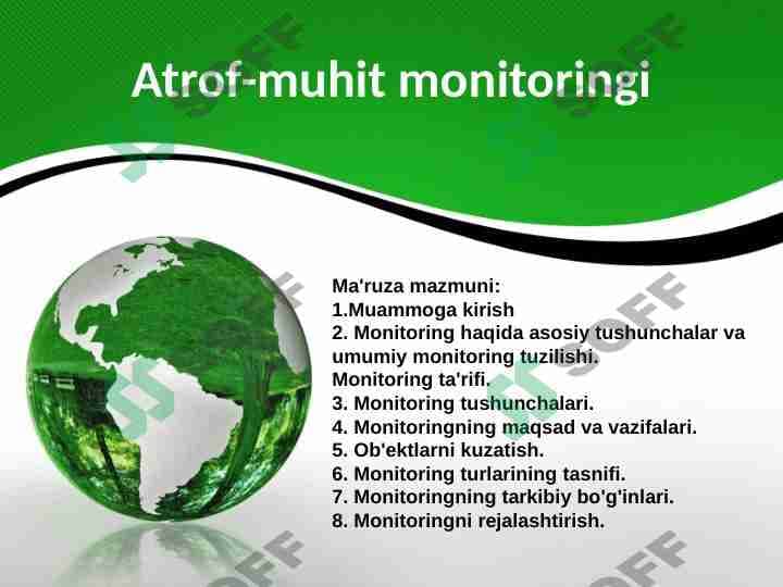 Atrof muhit monitoringi