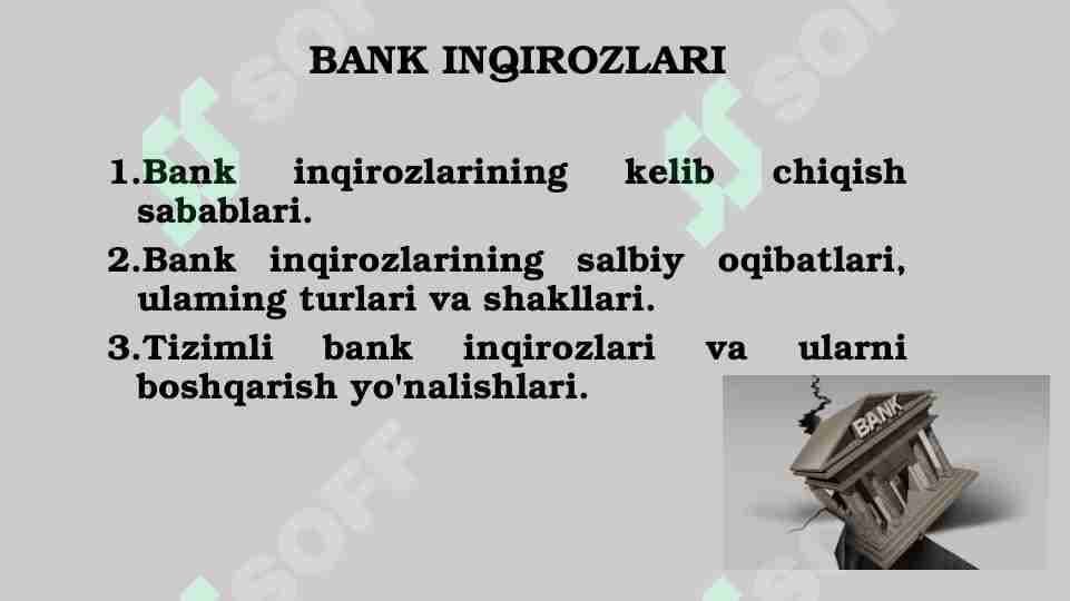 Bank inqirozlari