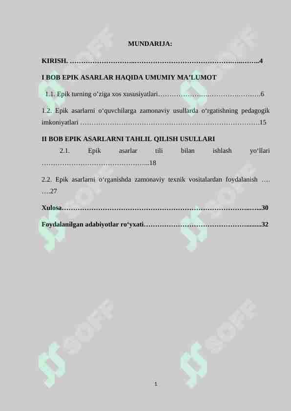 Epik asarlar