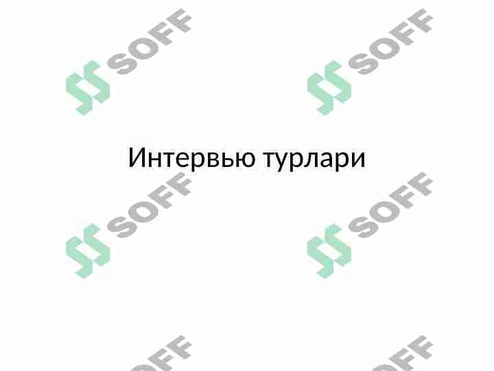 Intervyu turlari