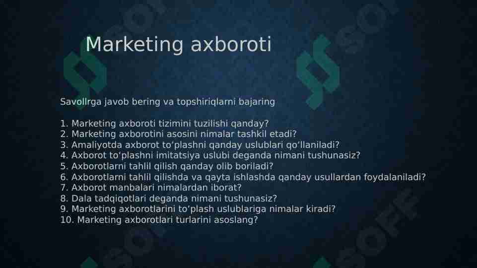 Marketing axboroti