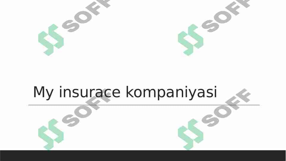 My insurance kompaniyasi