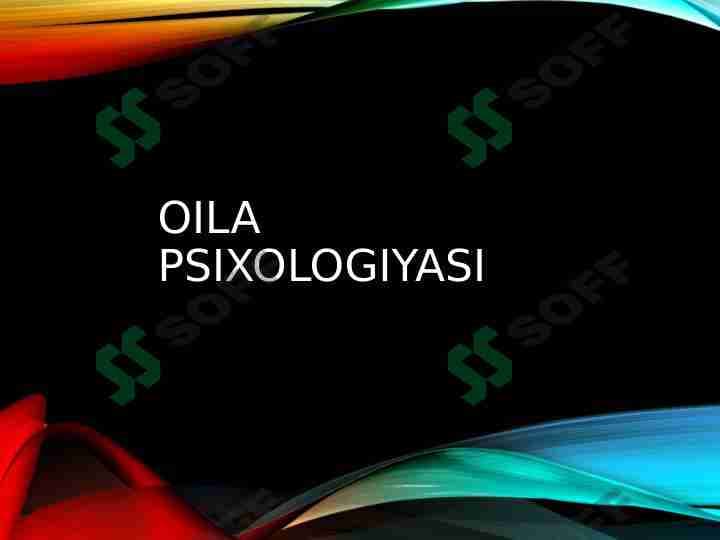Oila psixologiyasi