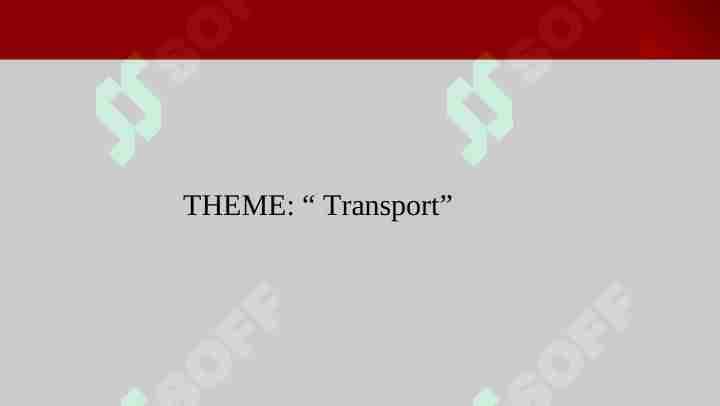 Transport