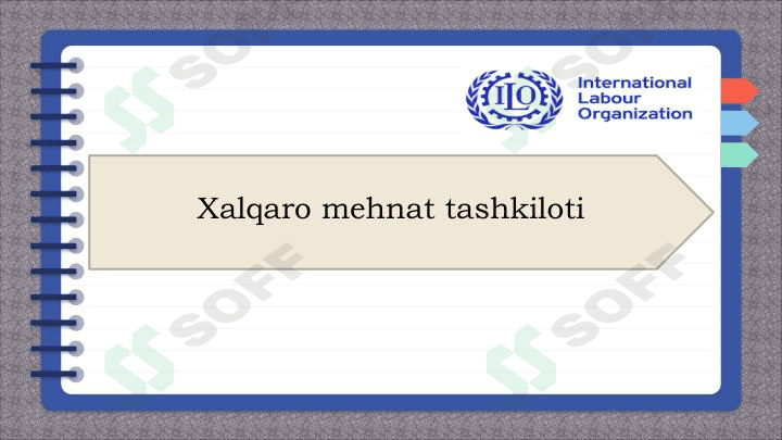 Xalqaro Mehnat Tashkiloti