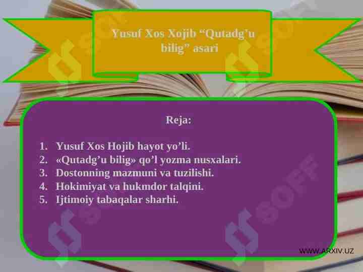 Yusuf Xos Hojib