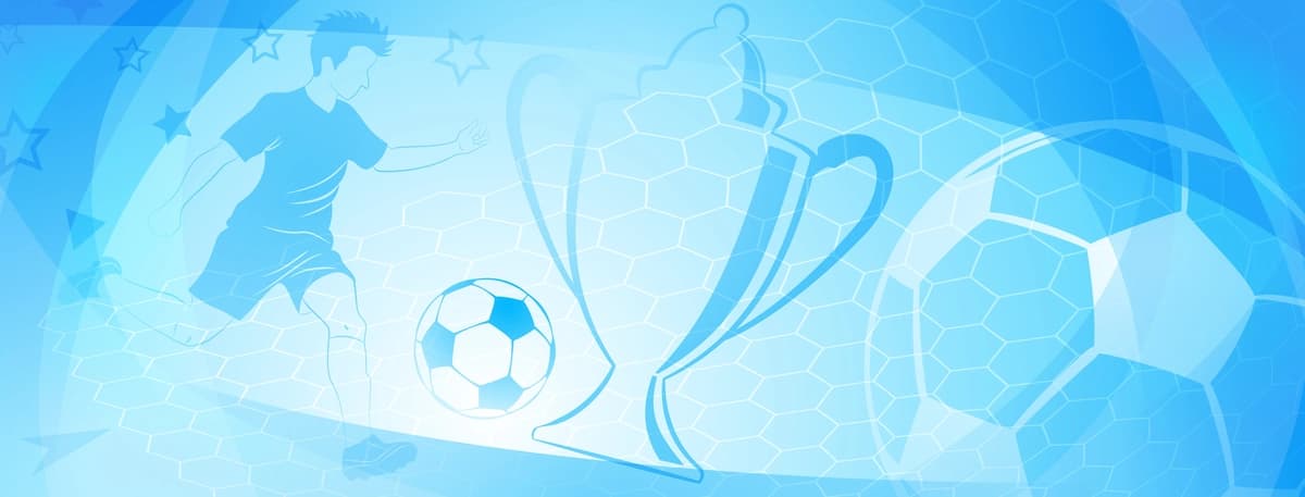 Mavhum futbol fonida to'p tepayotgan futbolchi bilan | Abstract soccer background with football player kicking ball other