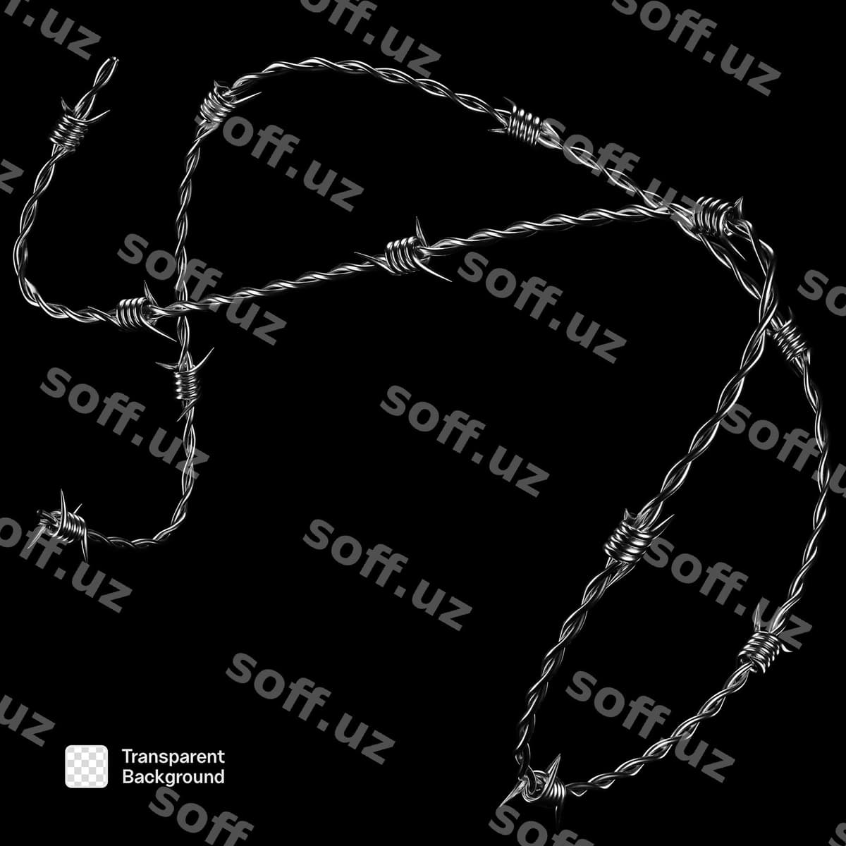 Tikanli sim png shabloni | Barbed wire png template