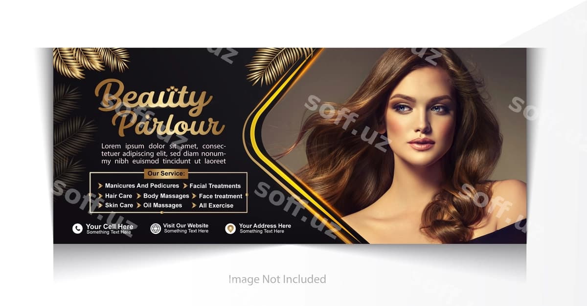 Chiroy saloni Facebook cover | Beauty parlour facebook cover