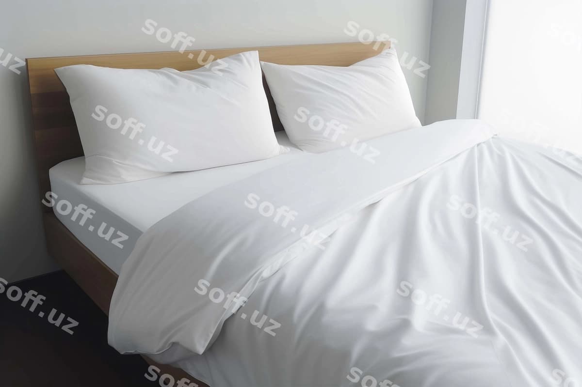 Yotoq uchun mo'ljallanganlar komplekti namunasi | Bedding set mockup