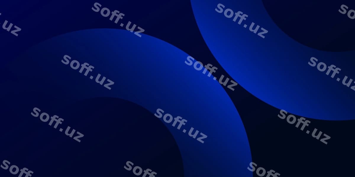 Ko'k abstrakt orqa fon | Blue abstract background