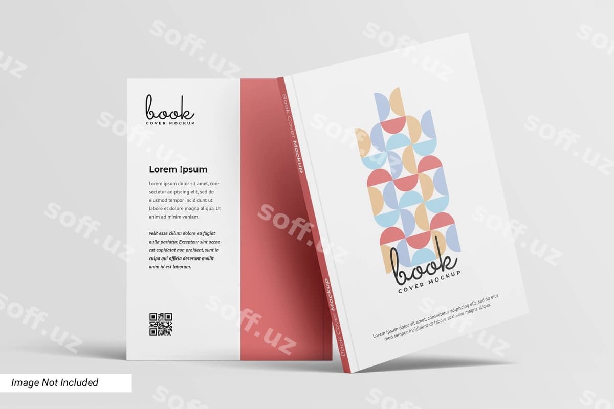 Kitob qoplovi namunasi | Book cover mockup