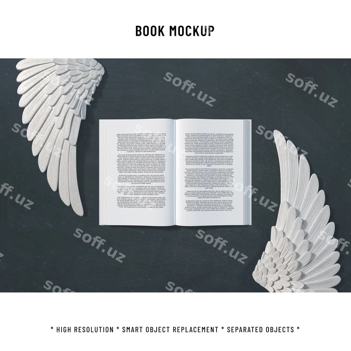 Kitob namunasi | Book mockup