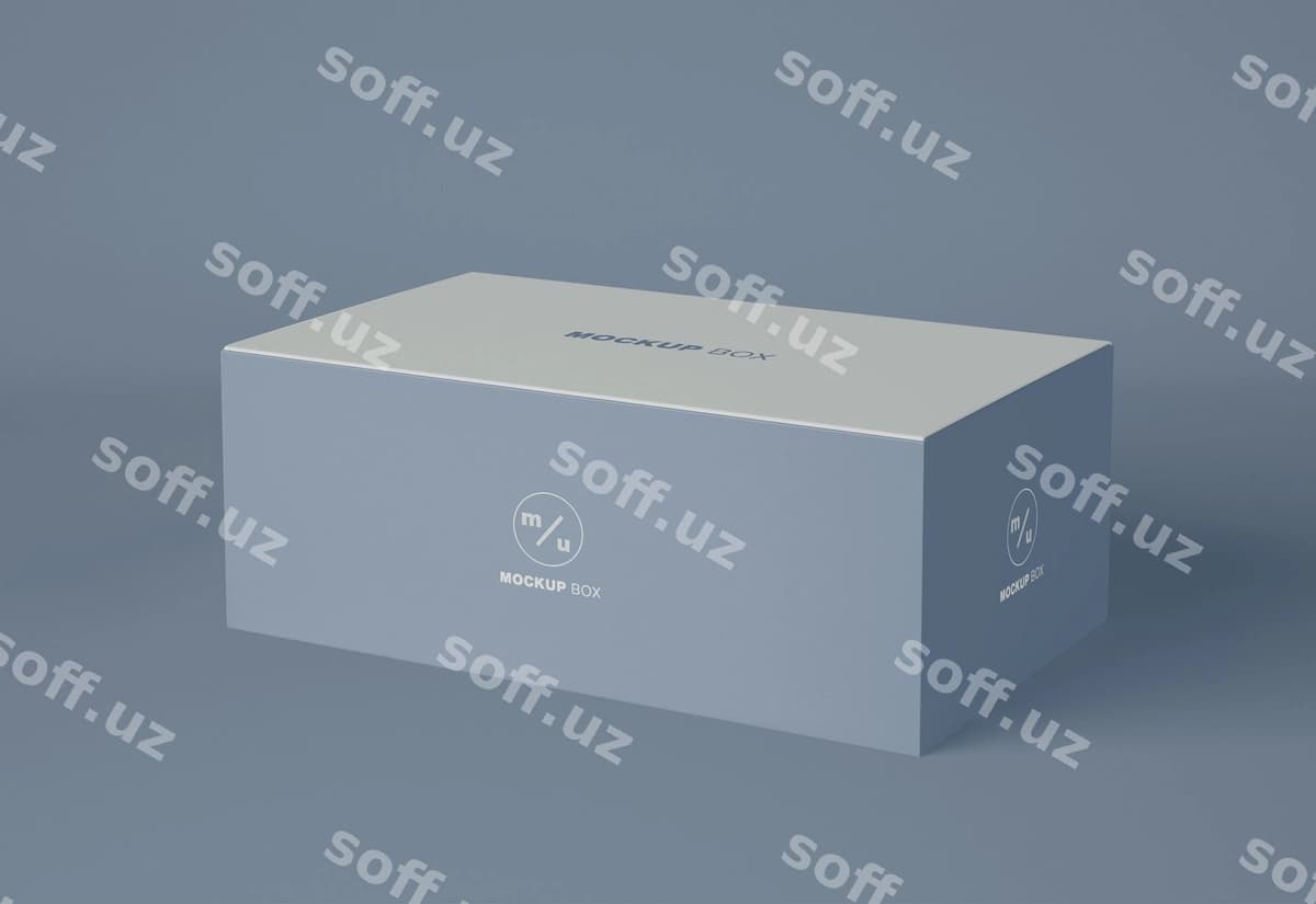 Quti paketlash mockup | Box packaging mockup