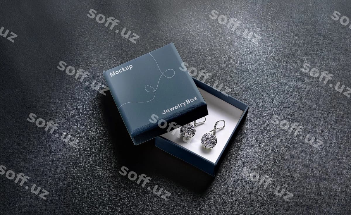 Kumrushli uyloklar kocha degan quticha | Box silver earrings box that says street