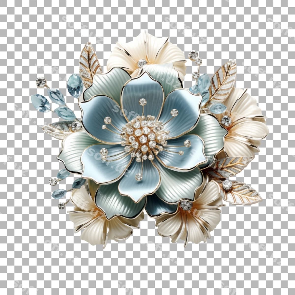Brosh shaffof fon | Brooch transparent background