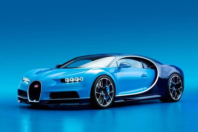 2017 Bugattin Chiron 3d model