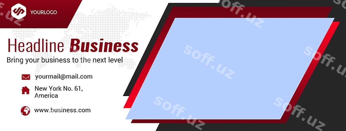 Bisnes karta dizayn shabloni | Business card design template