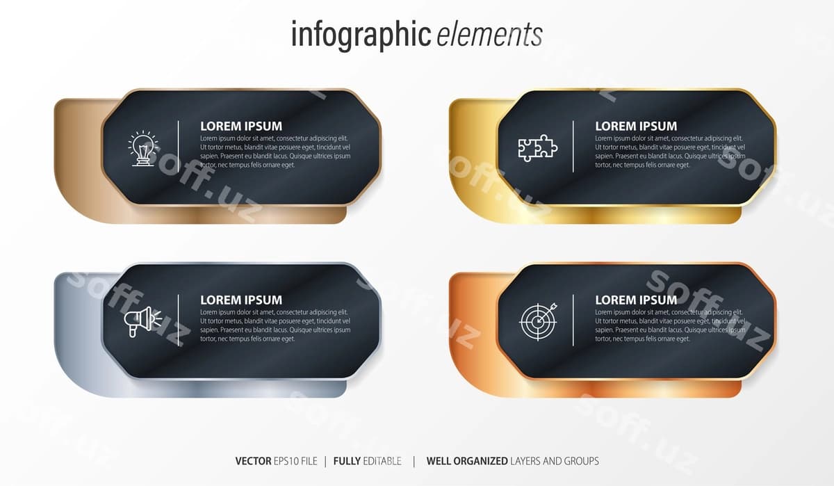Biznes infografika elementi | Business infographic element