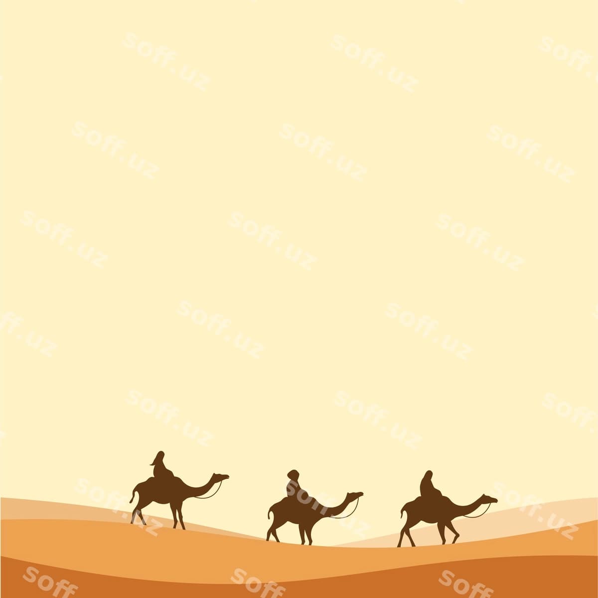 Gʻambar bajaruvchisi choʻli | Camel rider desert