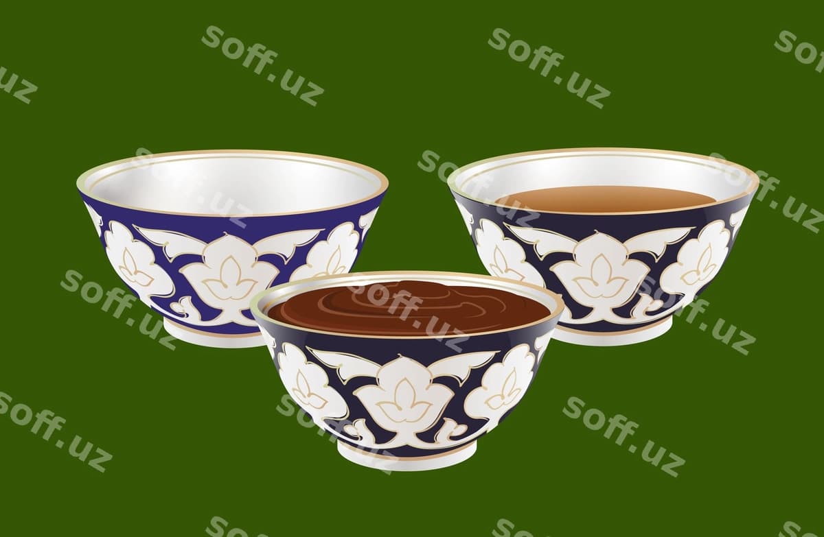 Keramika tufliklari | Ceramic dishes
