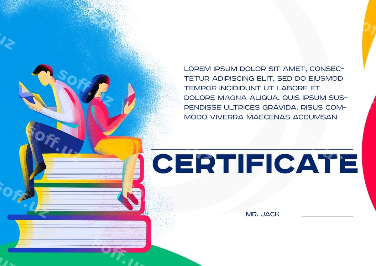 Sertifikat kitobi | Certificate book