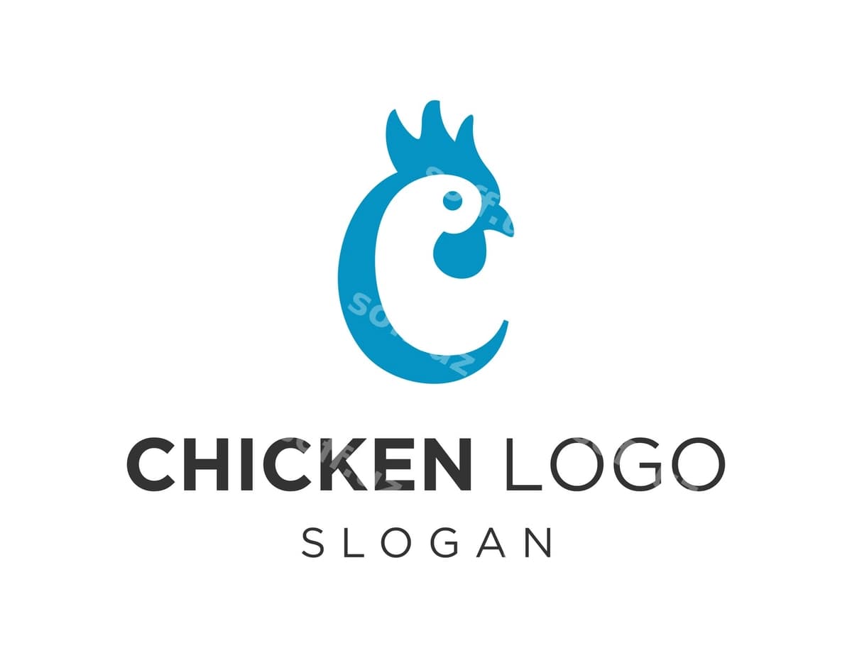 Tovuq logo dizayni | Chicken logo design