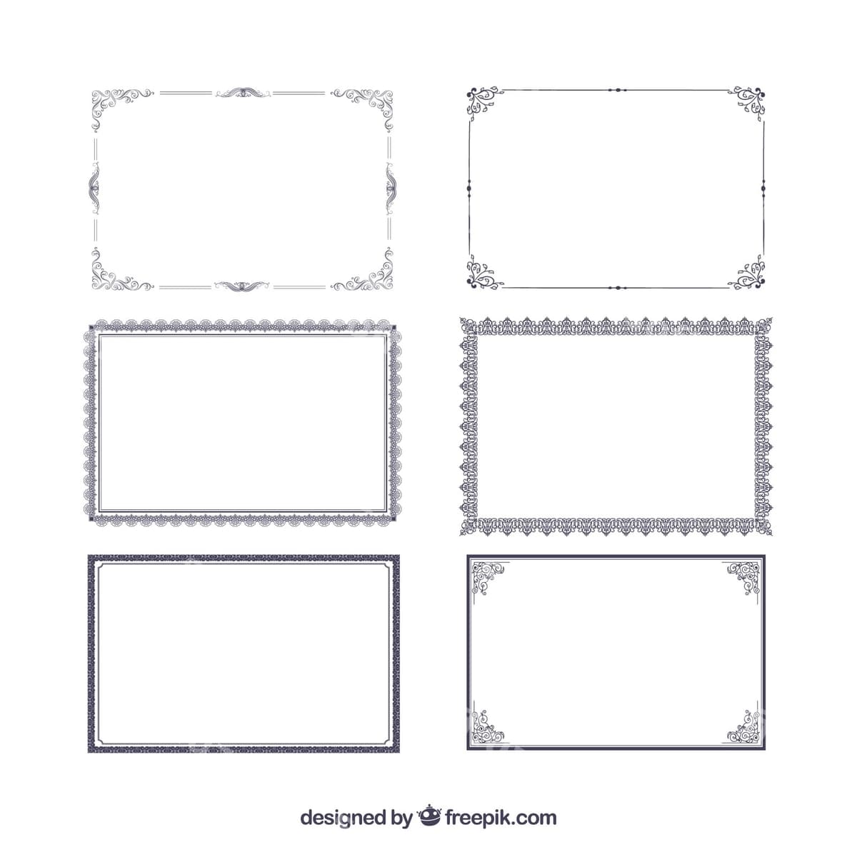 Majmua sertifikat ramkalar | Collection certificate frames