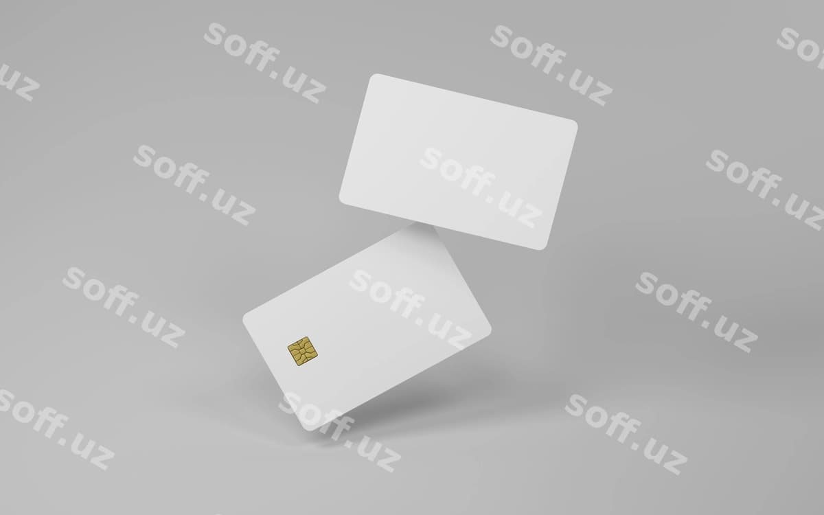 Kredit karta model dizayni | Credit card mockup design