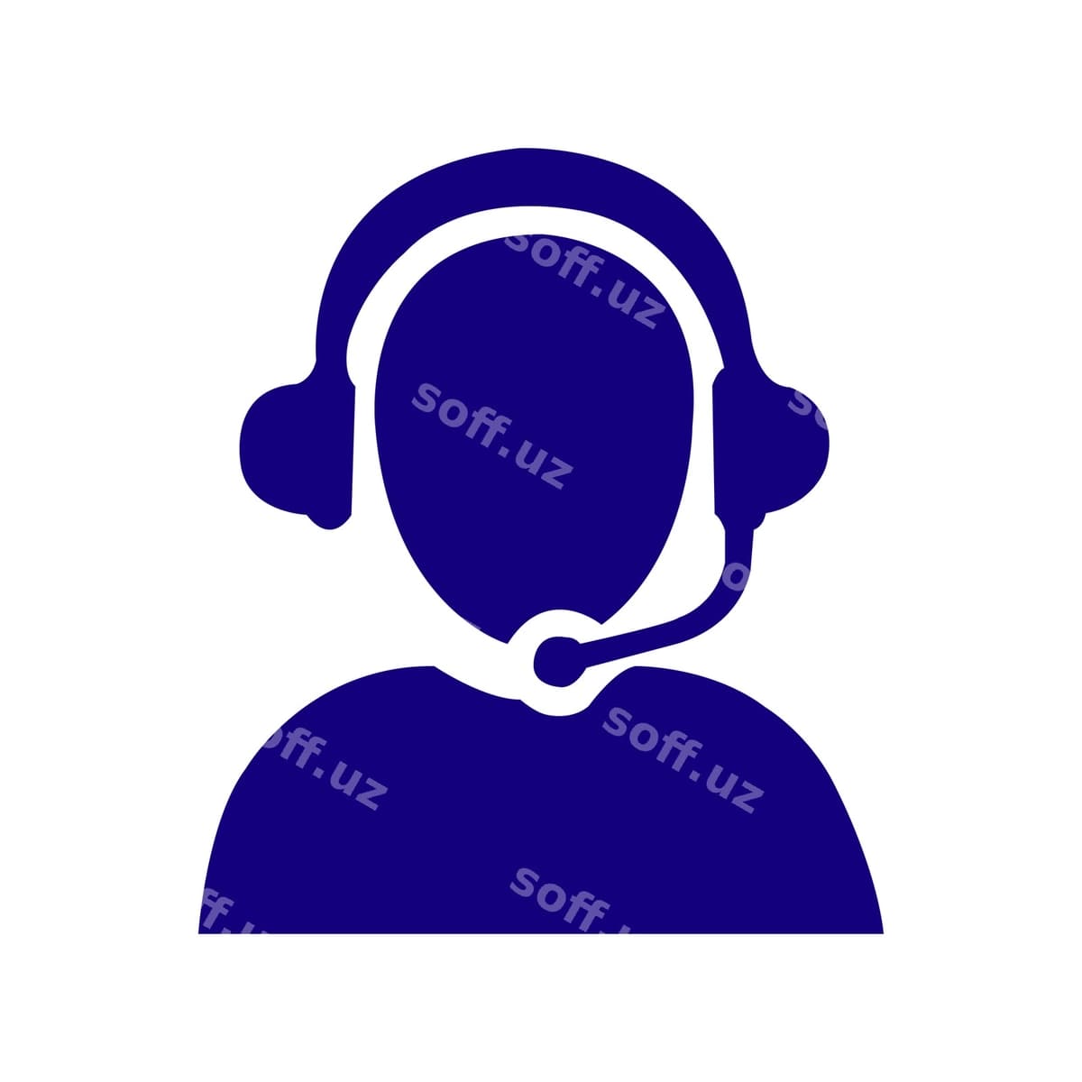 Mijoz xizmati logotipi ikonasi | Customer care logo icon