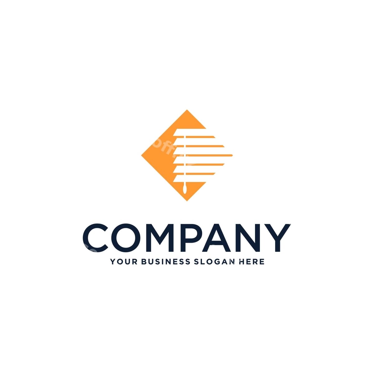 Bezatilgan logotip dizayni pardali | Decoration logo design with curtain